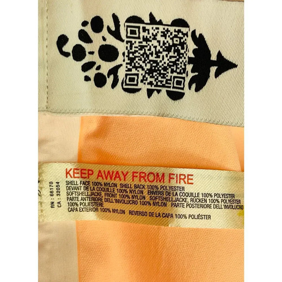 Free People Movement New Rain And Shine Jacket size Small Morning Sun Orange - Picture 10 of 12